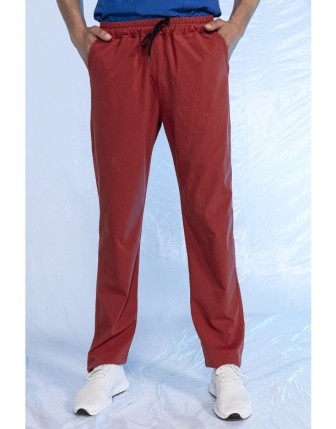 Likralı Üniforma Tek Alt - Kiremit