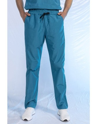 Likralı Üniforma Tek Alt - Turkuaz