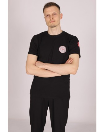 Pratik Medikal 112 Acil Sağlık Bisiklet Yaka Tişört Unisex - Siyah