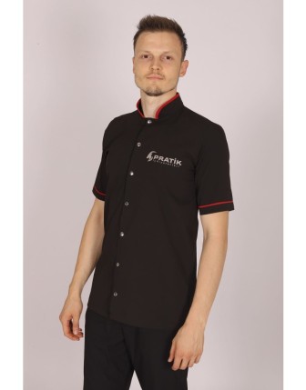 Aşçı - Garson Önlüğü - Siyah