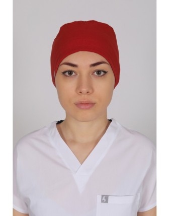 Likralı Cerrahi Bone - Kiremit